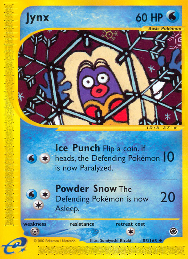 Jynx (83/165) [Expedition: Base Set] | Galactic Gamez