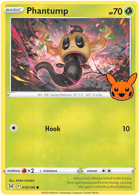 Phantump (016/196) [Trick or Trade 2023] | Galactic Gamez