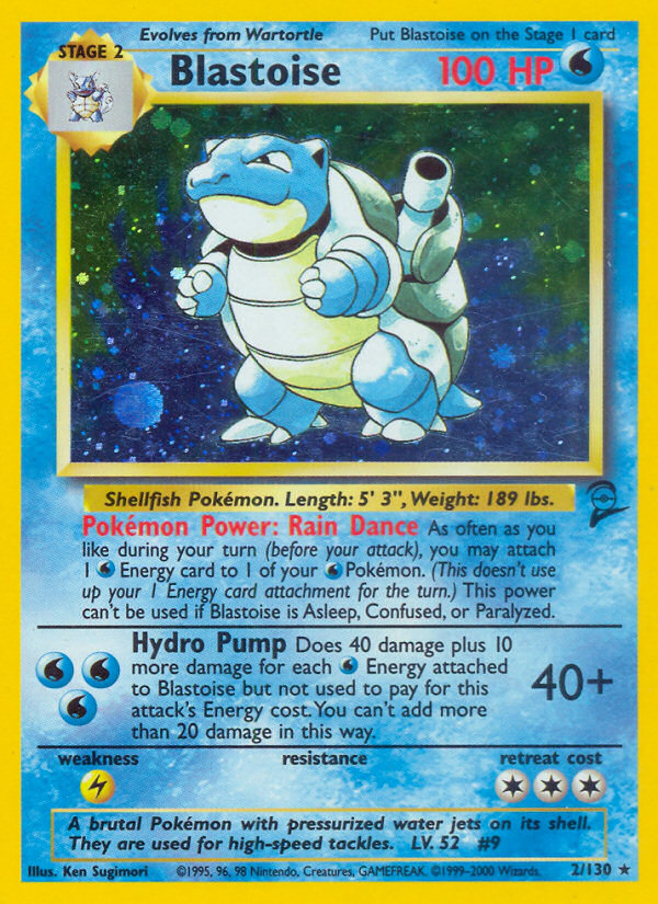 Blastoise (2/130) [Base Set 2] | Galactic Gamez