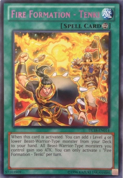 Fire Formation - Tenki (Purple) [DL18-EN014] Rare | Galactic Gamez