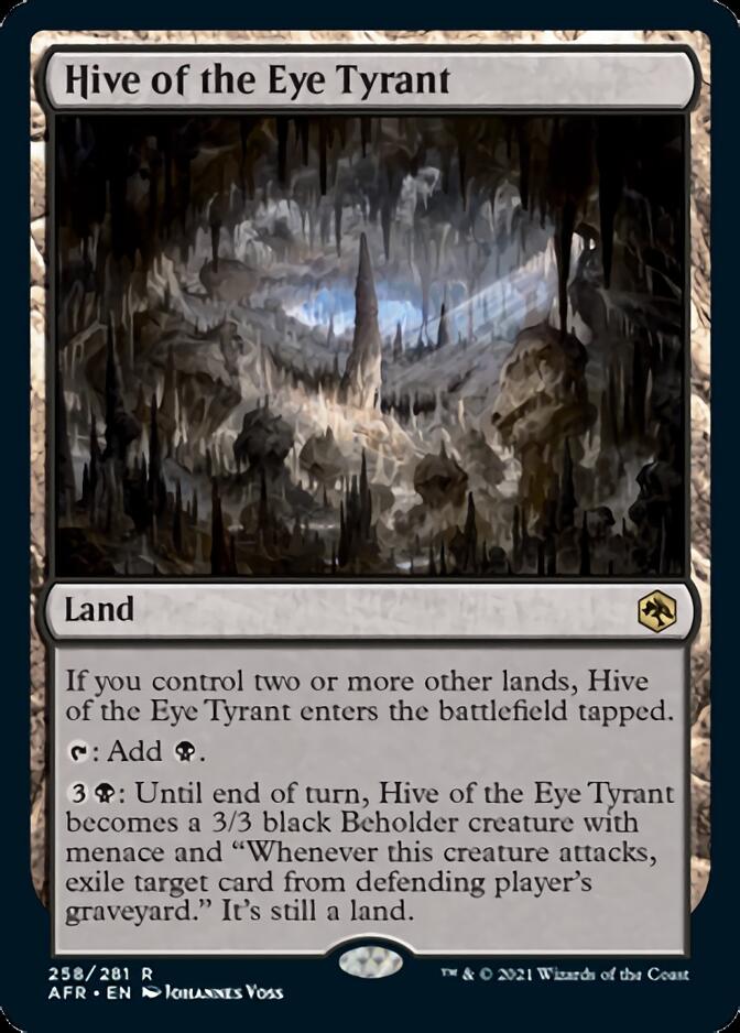 Hive of the Eye Tyrant [Dungeons & Dragons: Adventures in the Forgotten Realms] | Galactic Gamez