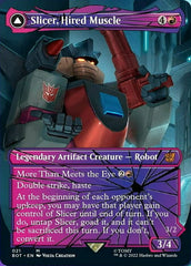 Slicer, Hired Muscle // Slicer, High-Speed Antagonist (Shattered Glass) [Universes Beyond: Transformers] | Galactic Gamez