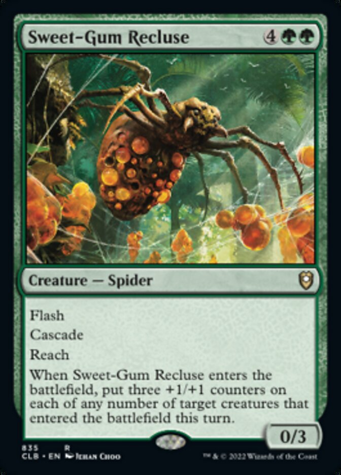 Sweet-Gum Recluse [Commander Legends: Battle for Baldur's Gate] | Galactic Gamez