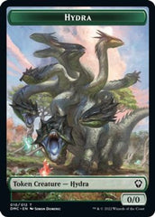 Snake // Hydra Double-sided Token [Dominaria United Commander Tokens] | Galactic Gamez