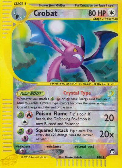 Crobat (10/12) [Box Topper] | Galactic Gamez