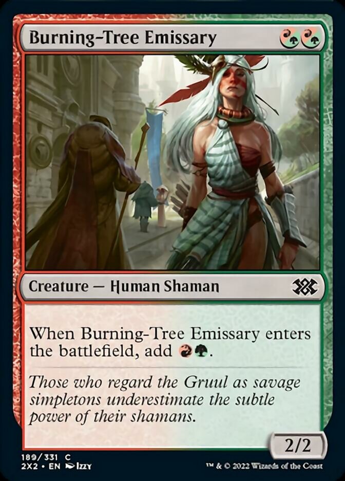 Burning-Tree Emissary [Double Masters 2022] | Galactic Gamez