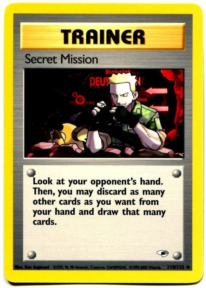Secret Mission (118/132) [Gym Heroes Unlimited] | Galactic Gamez