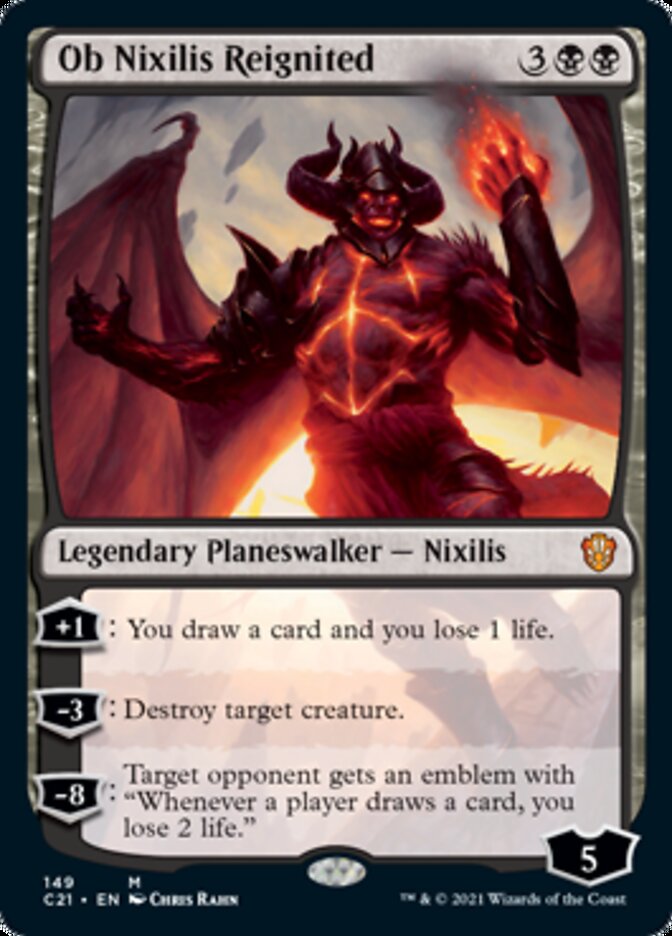 Ob Nixilis Reignited [Commander 2021] | Galactic Gamez