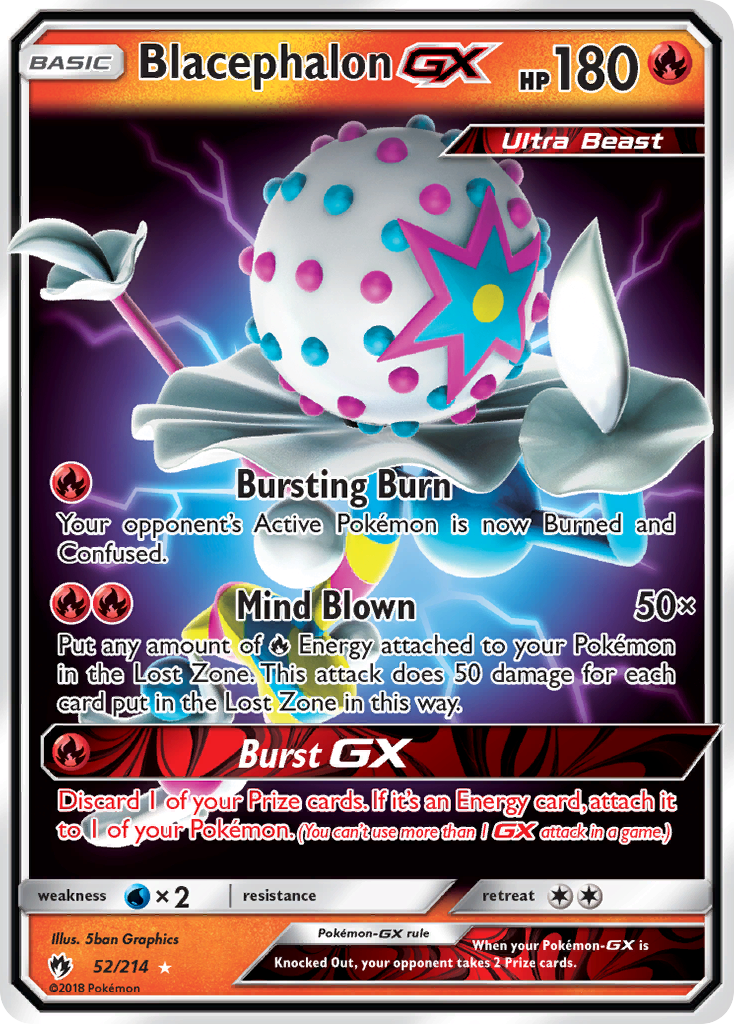 Blacephalon GX (52/214) [Sun & Moon: Lost Thunder] | Galactic Gamez