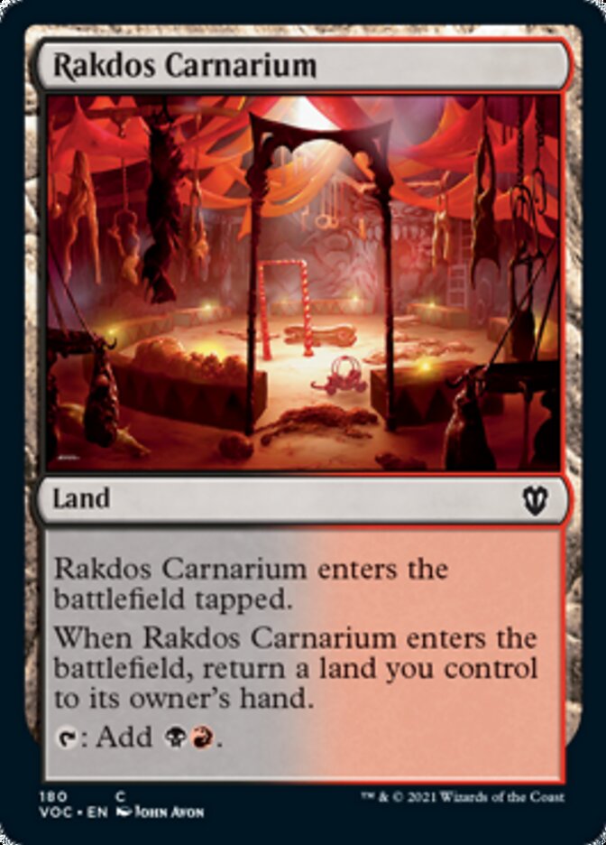 Rakdos Carnarium [Innistrad: Crimson Vow Commander] | Galactic Gamez