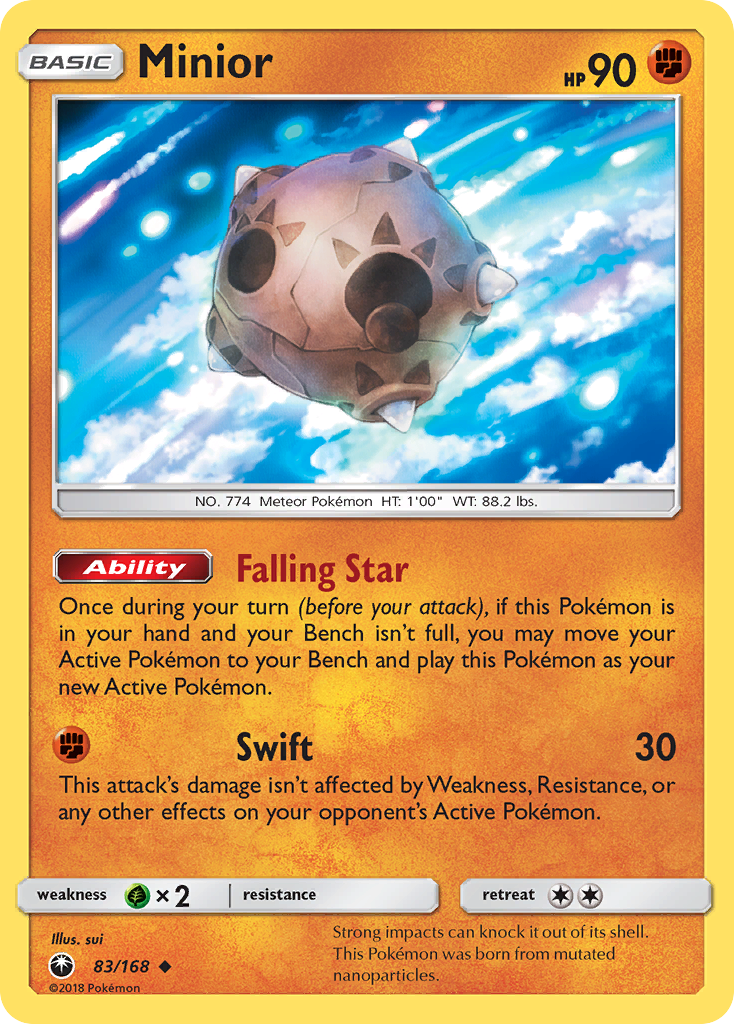 Minior (83/168) [Sun & Moon: Celestial Storm] | Galactic Gamez