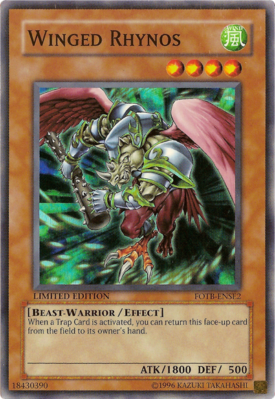 Winged Rhynos [FOTB-ENSE2] Super Rare | Galactic Gamez