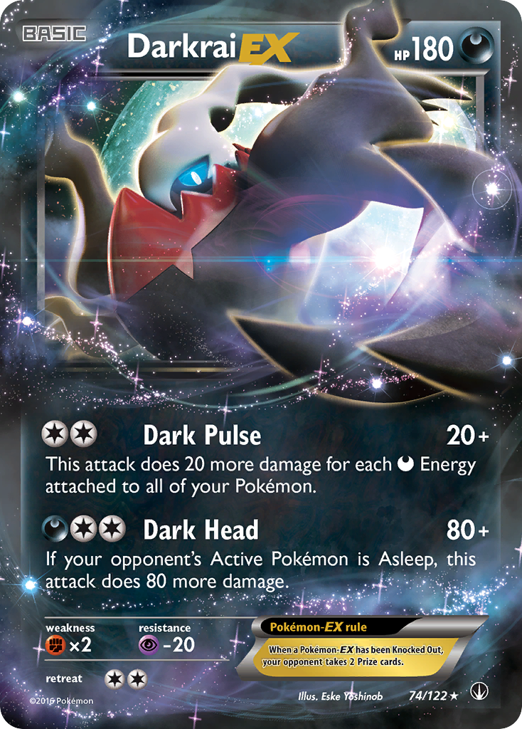 Darkrai EX (74/122) [XY: BREAKpoint] | Galactic Gamez