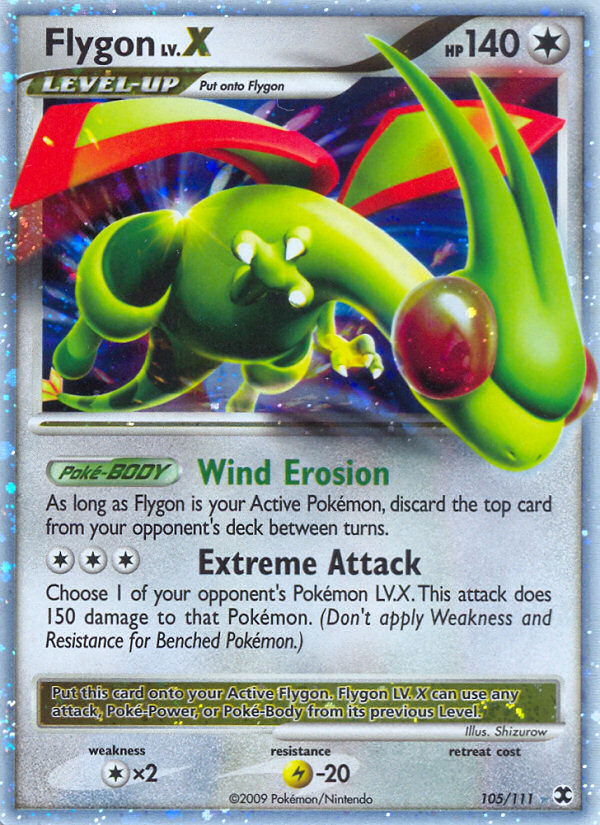 Flygon LV.X (105/111) [Platinum: Rising Rivals] | Galactic Gamez