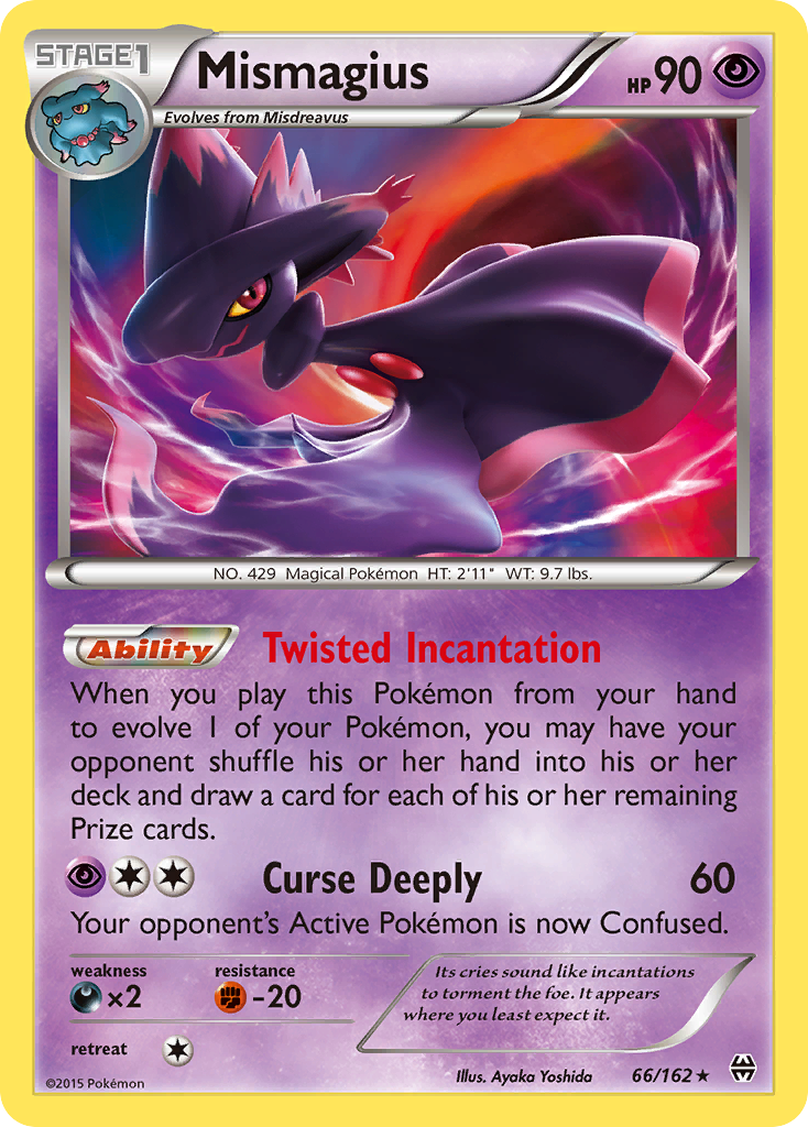 Mismagius (66/162) [XY: BREAKthrough] | Galactic Gamez