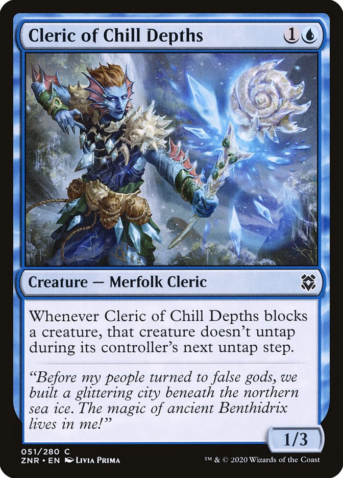 Cleric of Chill Depths [Zendikar Rising] | Galactic Gamez