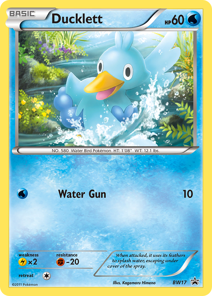 Ducklett (BW17) [Black & White: Black Star Promos] | Galactic Gamez