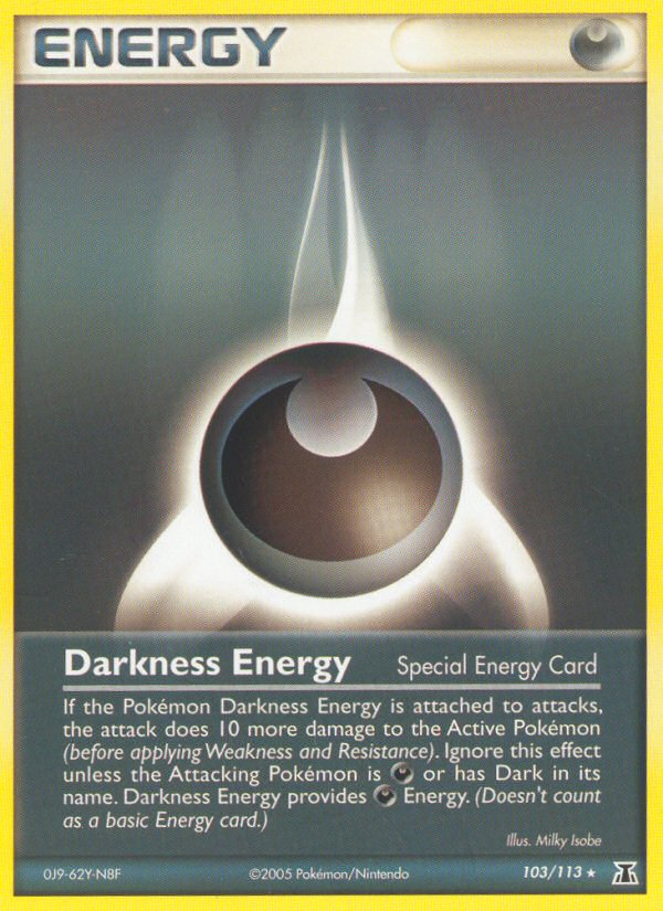 Darkness Energy (103/113) [EX: Delta Species] | Galactic Gamez