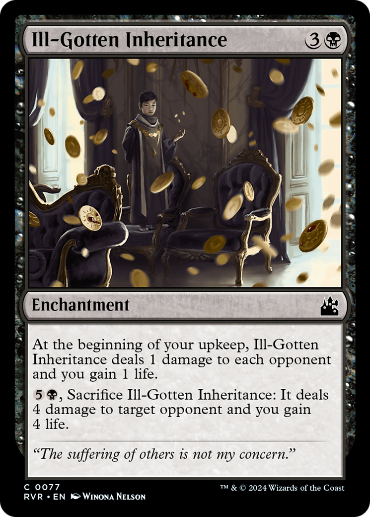 Ill-Gotten Inheritance [Ravnica Remastered] | Galactic Gamez