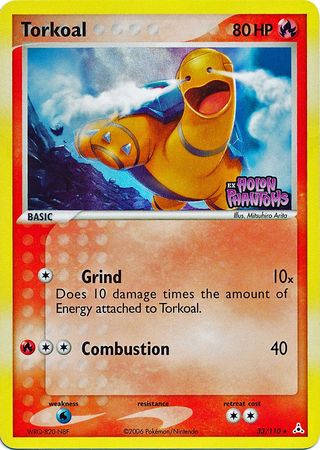 Torkoal (33/110) (Stamped) [EX: Holon Phantoms] | Galactic Gamez