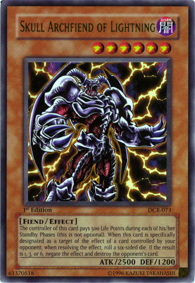 Skull Archfiend of Lightning [DCR-073] Ultra Rare | Galactic Gamez