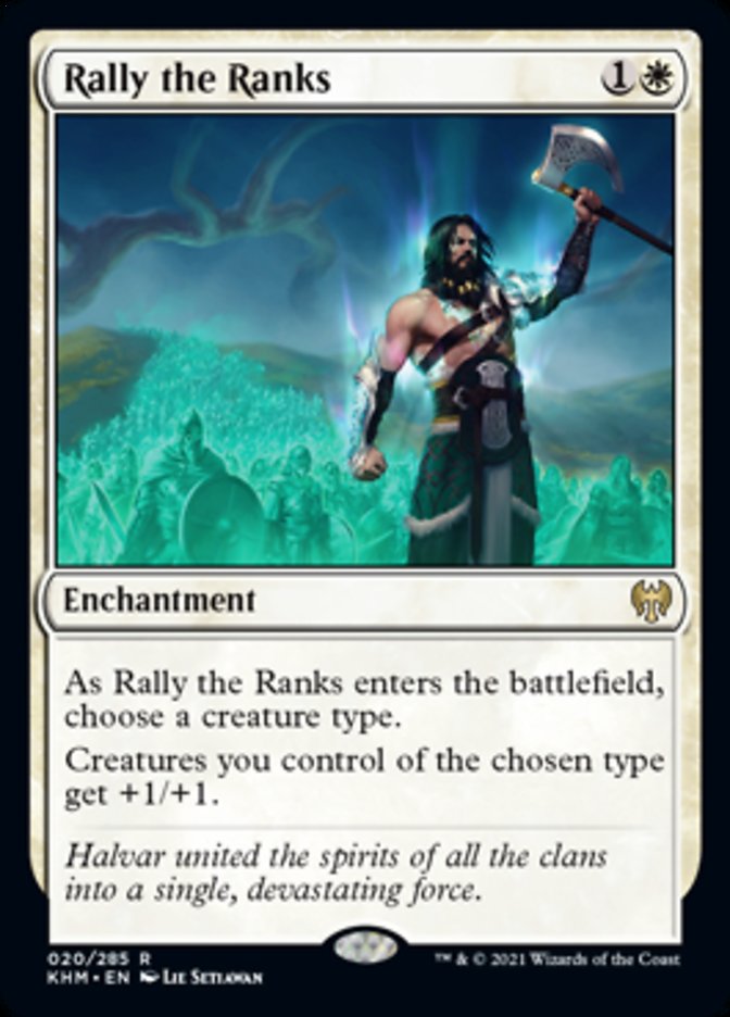 Rally the Ranks [Kaldheim] | Galactic Gamez