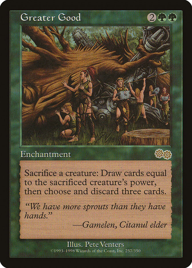 Greater Good [Urza's Saga] | Galactic Gamez