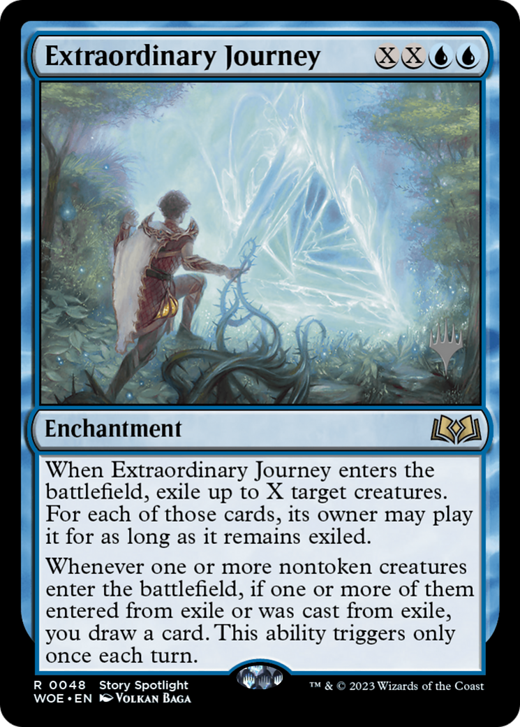 Extraordinary Journey (Promo Pack) [Wilds of Eldraine Promos] | Galactic Gamez