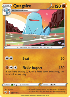 Quagsire (084/185) [Sword & Shield: Vivid Voltage] | Galactic Gamez