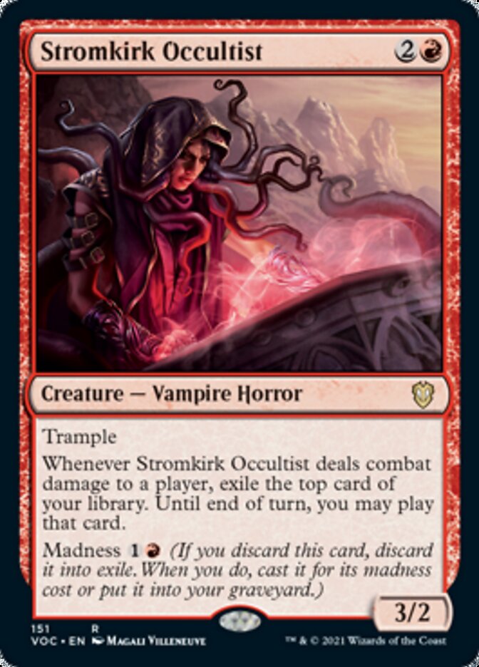 Stromkirk Occultist [Innistrad: Crimson Vow Commander] | Galactic Gamez