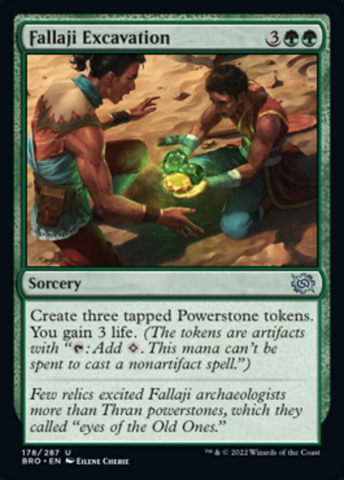 Fallaji Excavation [The Brothers' War] | Galactic Gamez