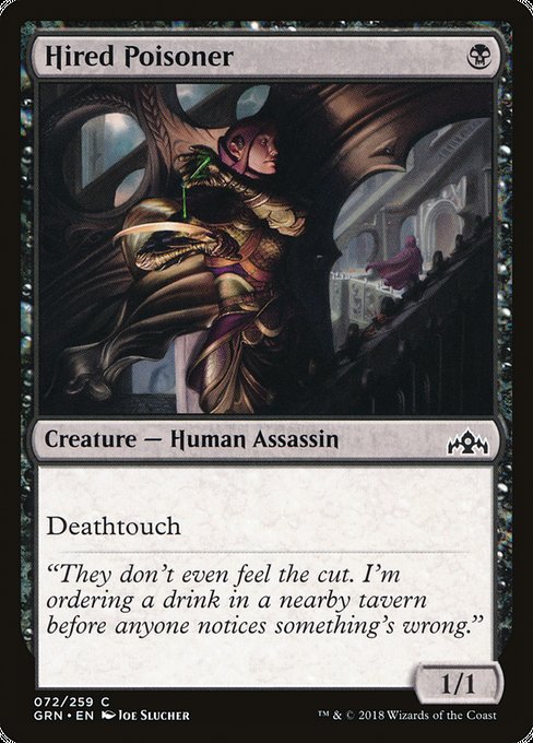 Hired Poisoner [Guilds of Ravnica] | Galactic Gamez