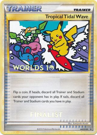 Tropical Tidal Wave (HGSS18) (Finalist) [HeartGold & SoulSilver: Black Star Promos] | Galactic Gamez