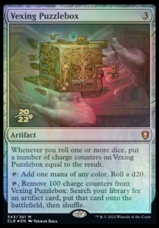 Vexing Puzzlebox [Commander Legends: Battle for Baldur's Gate Prerelease Promos] | Galactic Gamez