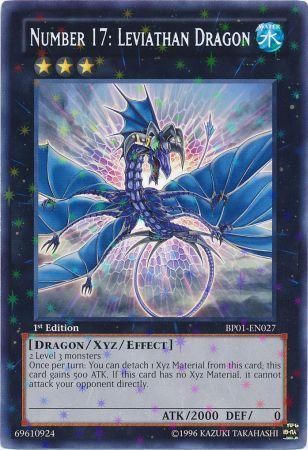 Number 17: Leviathan Dragon [BP01-EN027] Starfoil Rare | Galactic Gamez