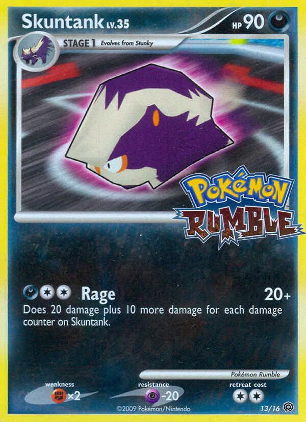 Skuntank (13/16) [Pokémon Rumble] | Galactic Gamez