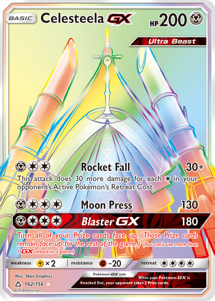 Celesteela GX (162/156) [Sun & Moon: Ultra Prism] | Galactic Gamez