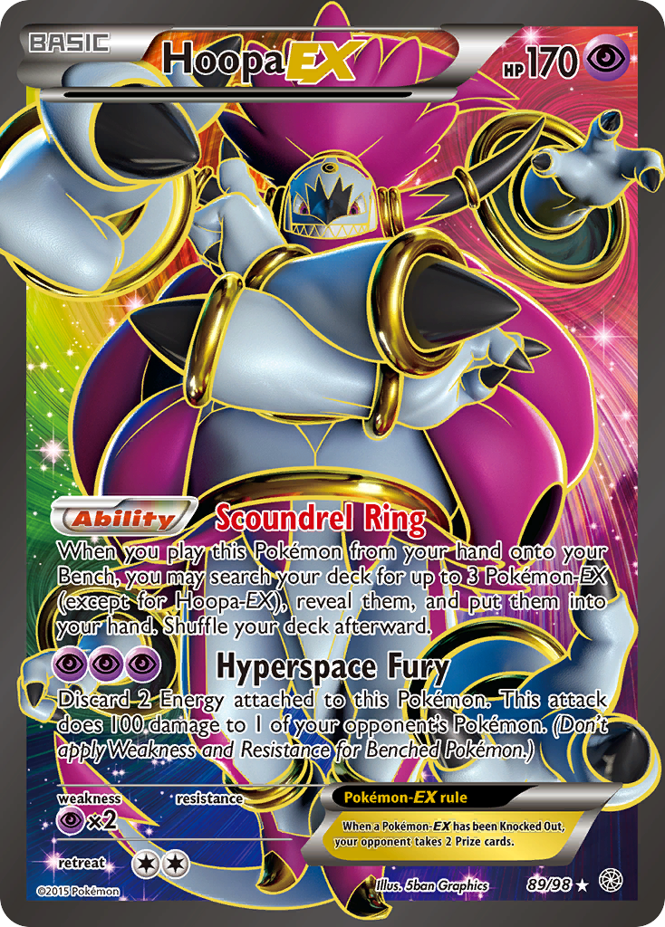 Hoopa EX (89/98) [XY: Ancient Origins] | Galactic Gamez