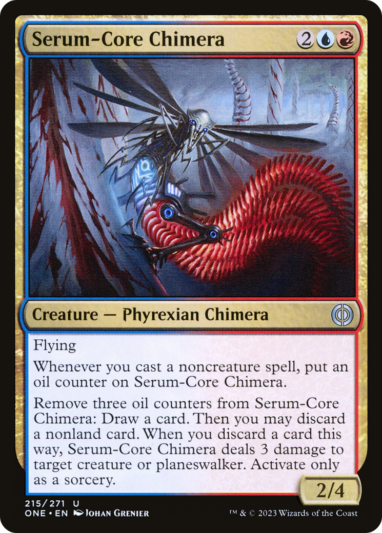 Serum-Core Chimera [Phyrexia: All Will Be One] | Galactic Gamez