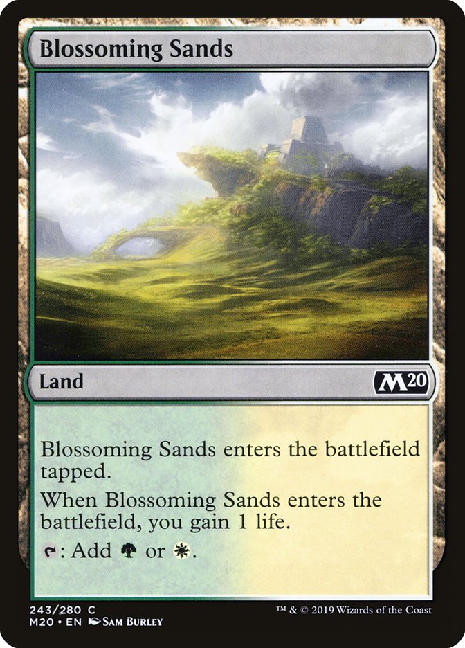 Blossoming Sands [Core Set 2020] | Galactic Gamez