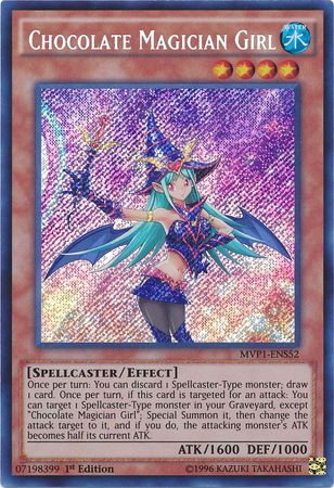 Chocolate Magician Girl [MVP1-ENS52] Secret Rare | Galactic Gamez