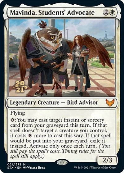 Mavinda, Students' Advocate [Strixhaven: School of Mages Prerelease Promos] | Galactic Gamez