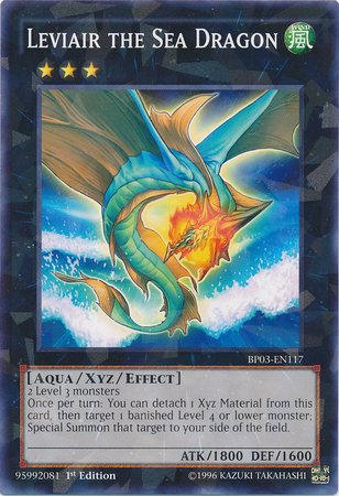 Leviair the Sea Dragon (Shatterfoil) [BP03-EN117] Rare | Galactic Gamez