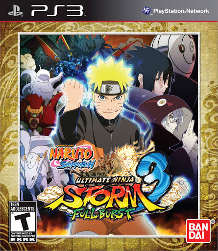 Naruto Shippuden Ultimate Ninja Storm 3 Full Burst - Playstation 3 | Galactic Gamez