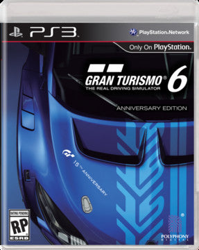 Gran Turismo 6 Anniversary Edition - Playstation 3 | Galactic Gamez