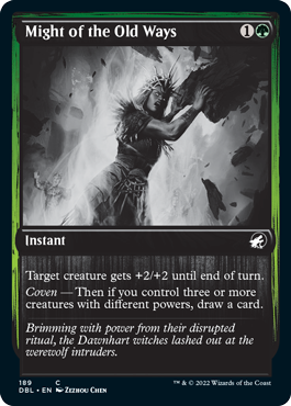 Might of the Old Ways [Innistrad: Double Feature] | Galactic Gamez