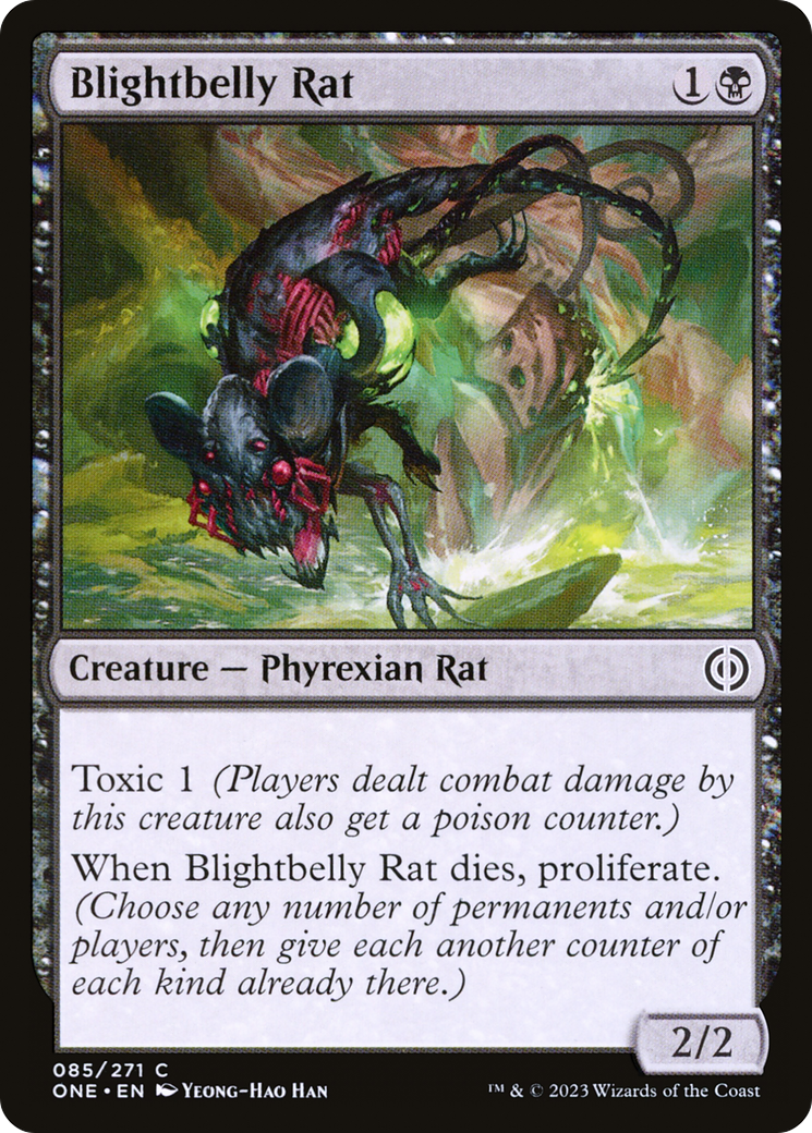 Blightbelly Rat [Phyrexia: All Will Be One] | Galactic Gamez