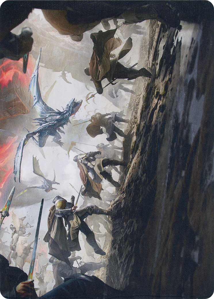 Invasion of Dominaria Art Card [March of the Machine Art Series] | Galactic Gamez