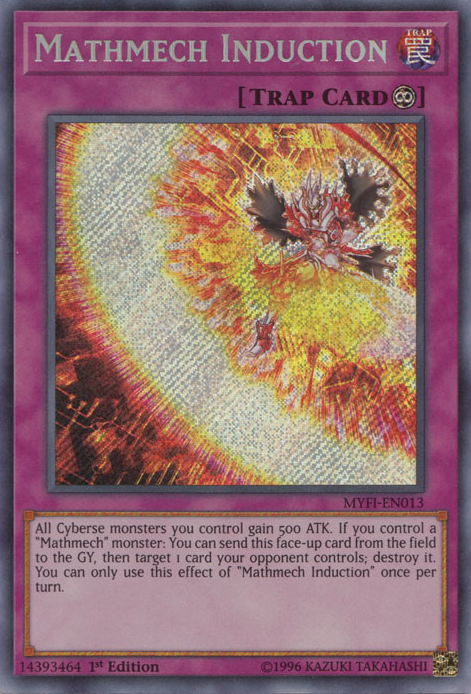 Mathmech Induction [MYFI-EN013] Secret Rare | Galactic Gamez
