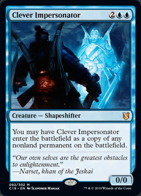 Clever Impersonator [Commander 2019] | Galactic Gamez